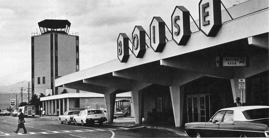 Boise Airport in 1976