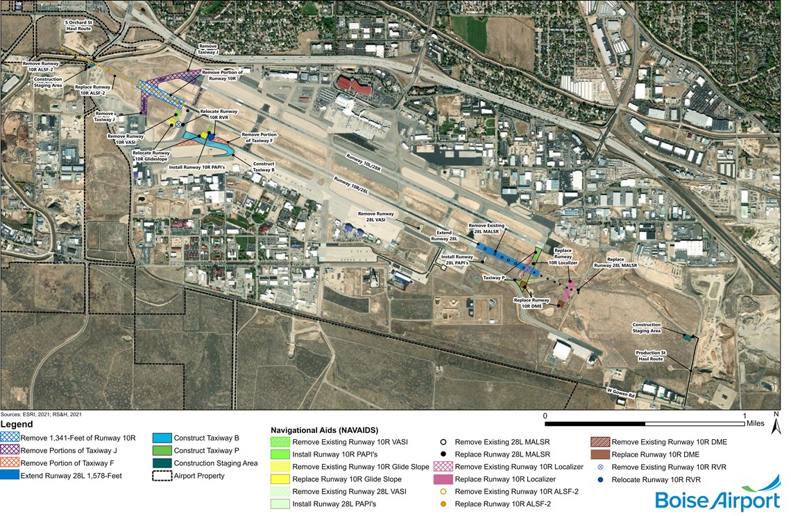 Boise Airport - Spotting Guide